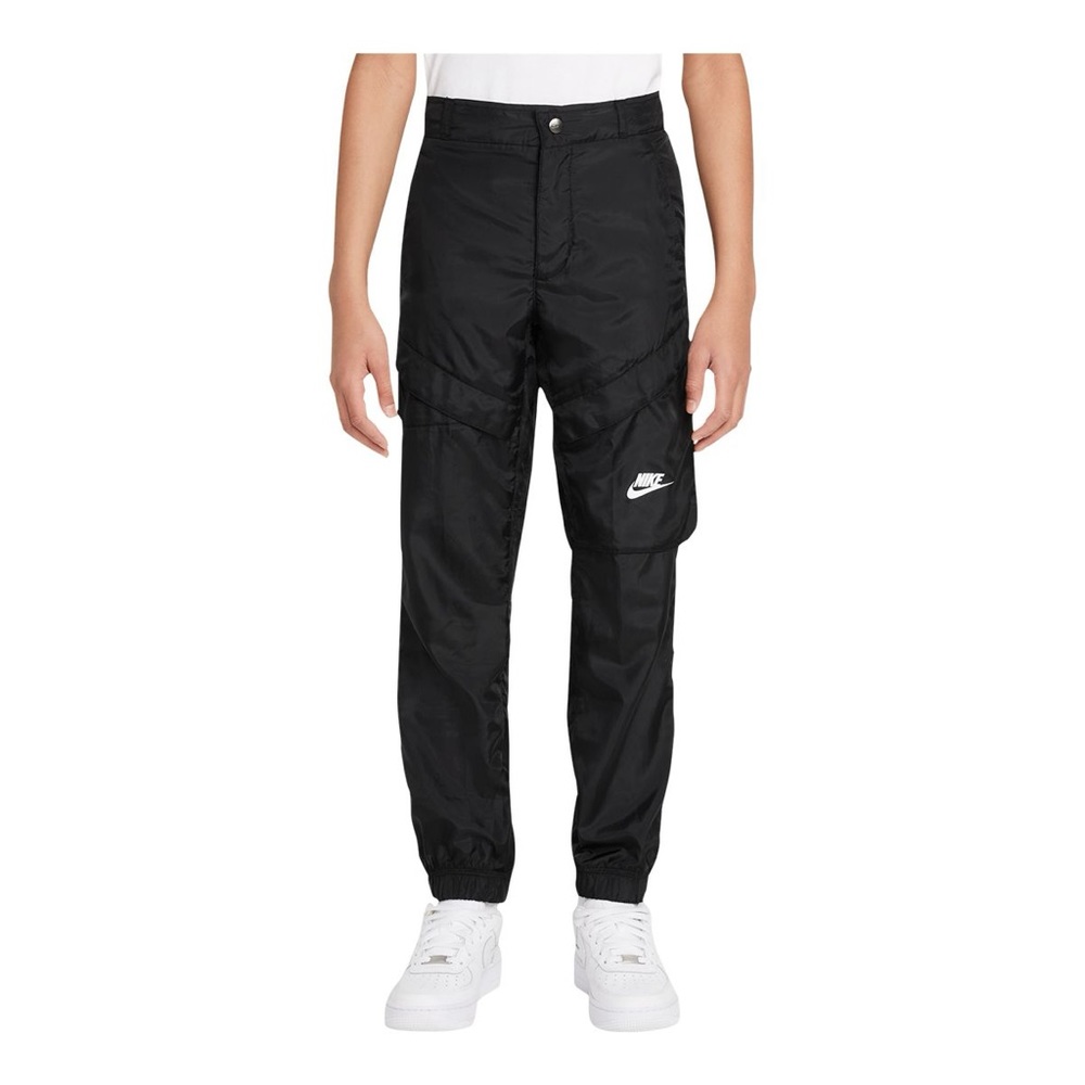 Nike Boys' Woven Utility Sweatpants, Kids', Jogger, Zippered, size L